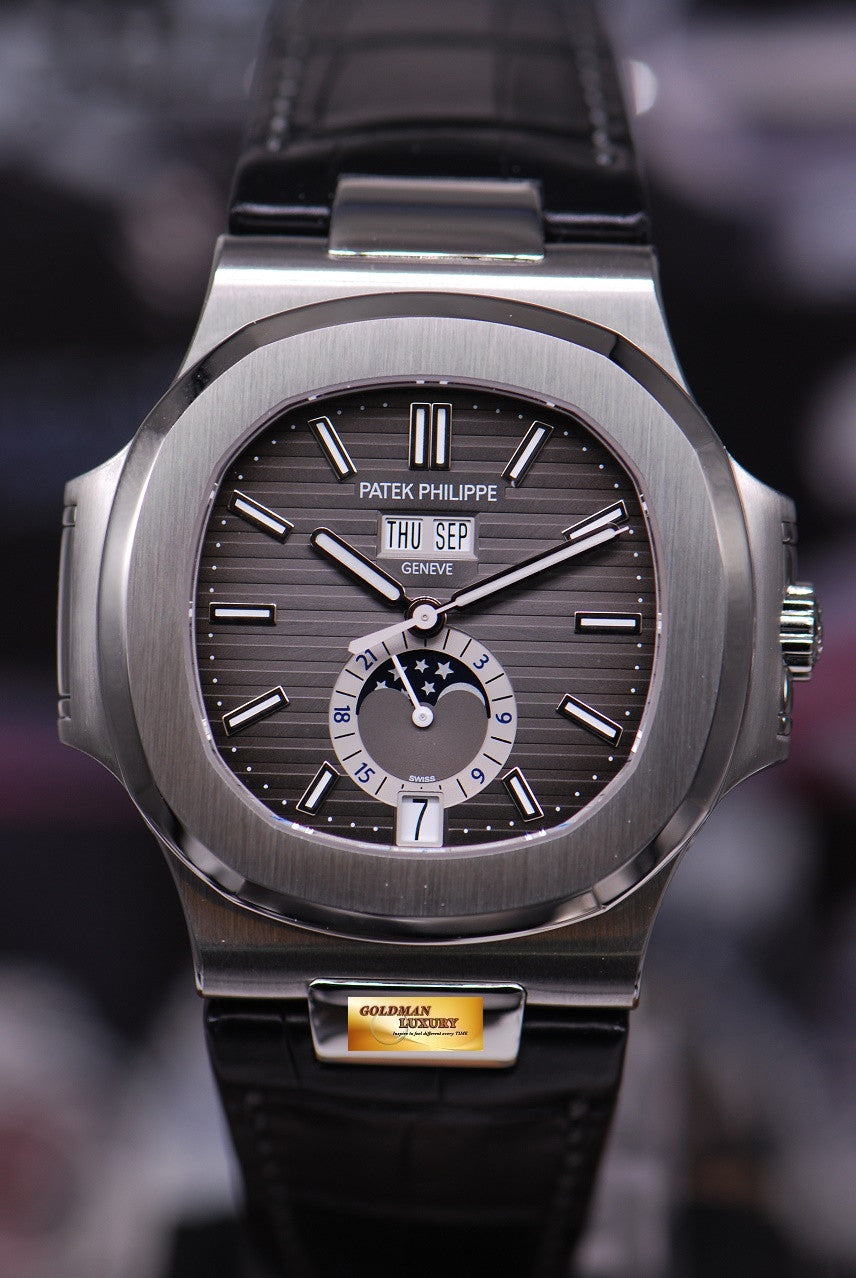 [SOLD] PATEK PHILIPPE NAUTILUS ANNUAL CALENDAR MOONPHASE 5726A-001 (NEW-UNWORN)
