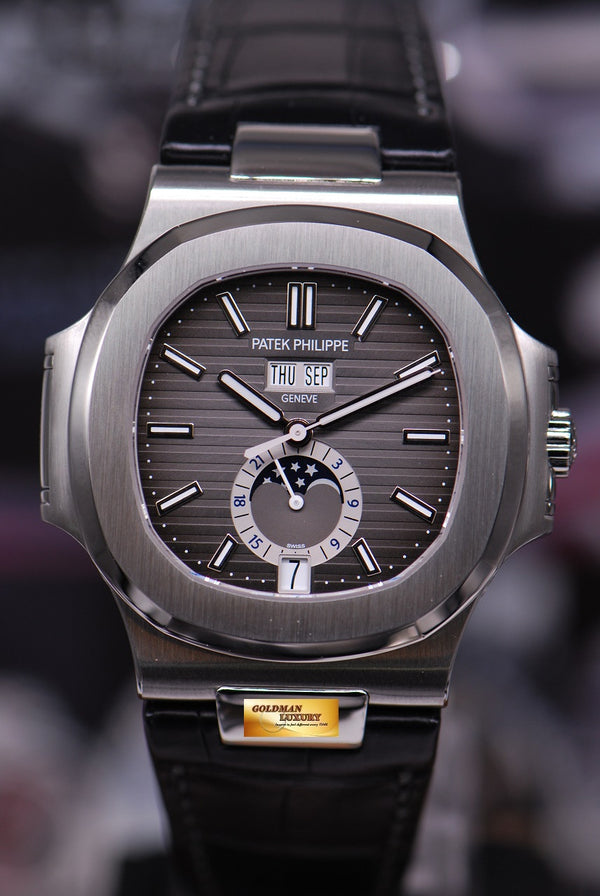 [SOLD] PATEK PHILIPPE NAUTILUS ANNUAL CALENDAR MOONPHASE 5726A-001 (NEW-UNWORN)