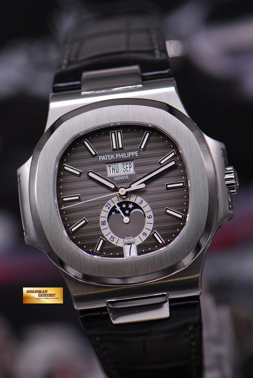 [SOLD] PATEK PHILIPPE NAUTILUS ANNUAL CALENDAR MOONPHASE 5726A-001 (NEW-UNWORN)