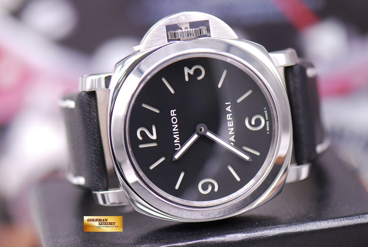 [SOLD] PANERAI LUMINOR STAINLESS STEEL PAM 112 MANUAL (MINT)