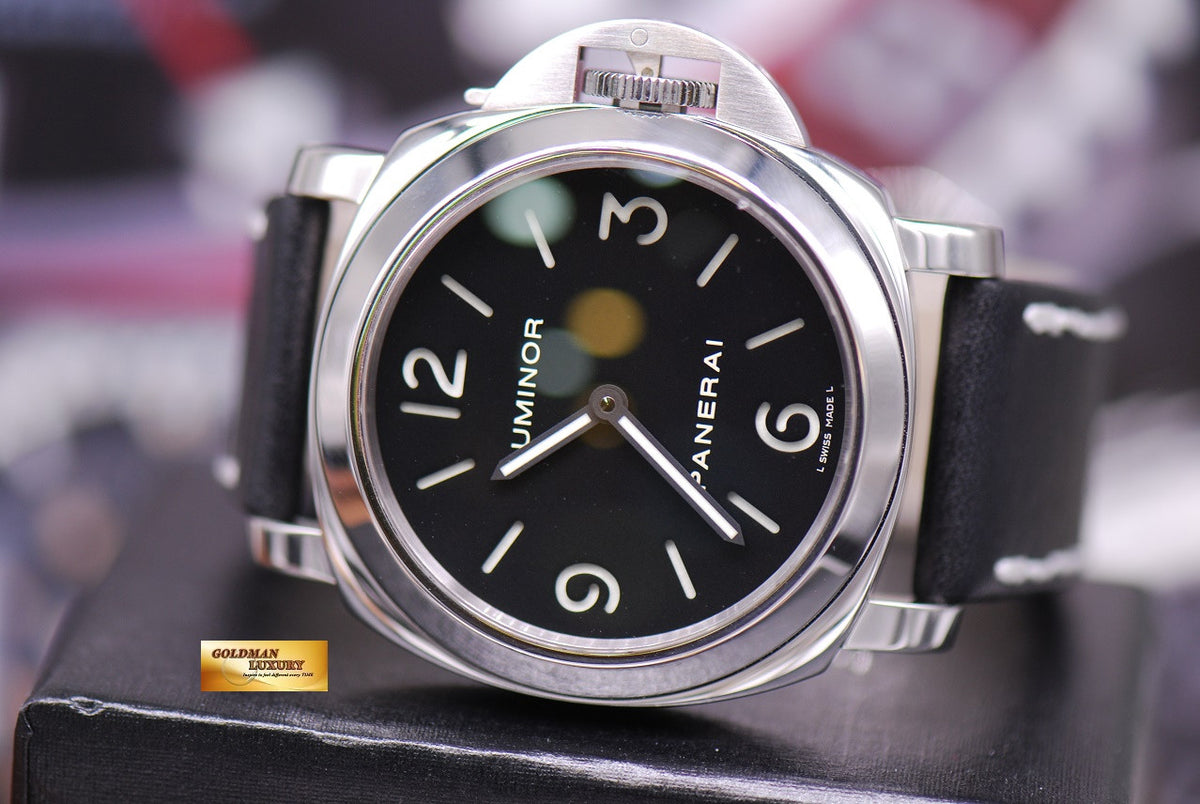 [SOLD] PANERAI LUMINOR STAINLESS STEEL PAM 112 MANUAL (MINT)