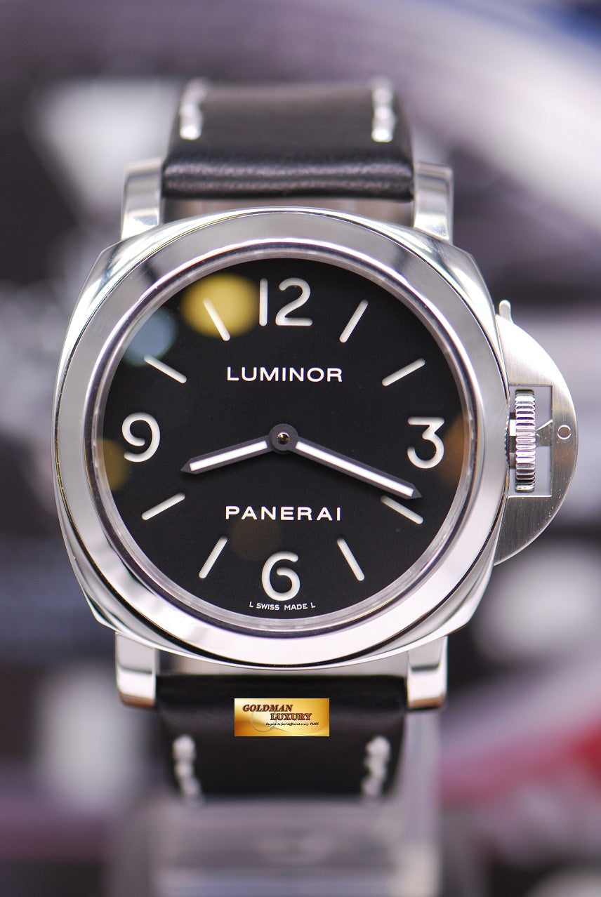 [SOLD] PANERAI LUMINOR STAINLESS STEEL PAM 112 MANUAL (MINT)