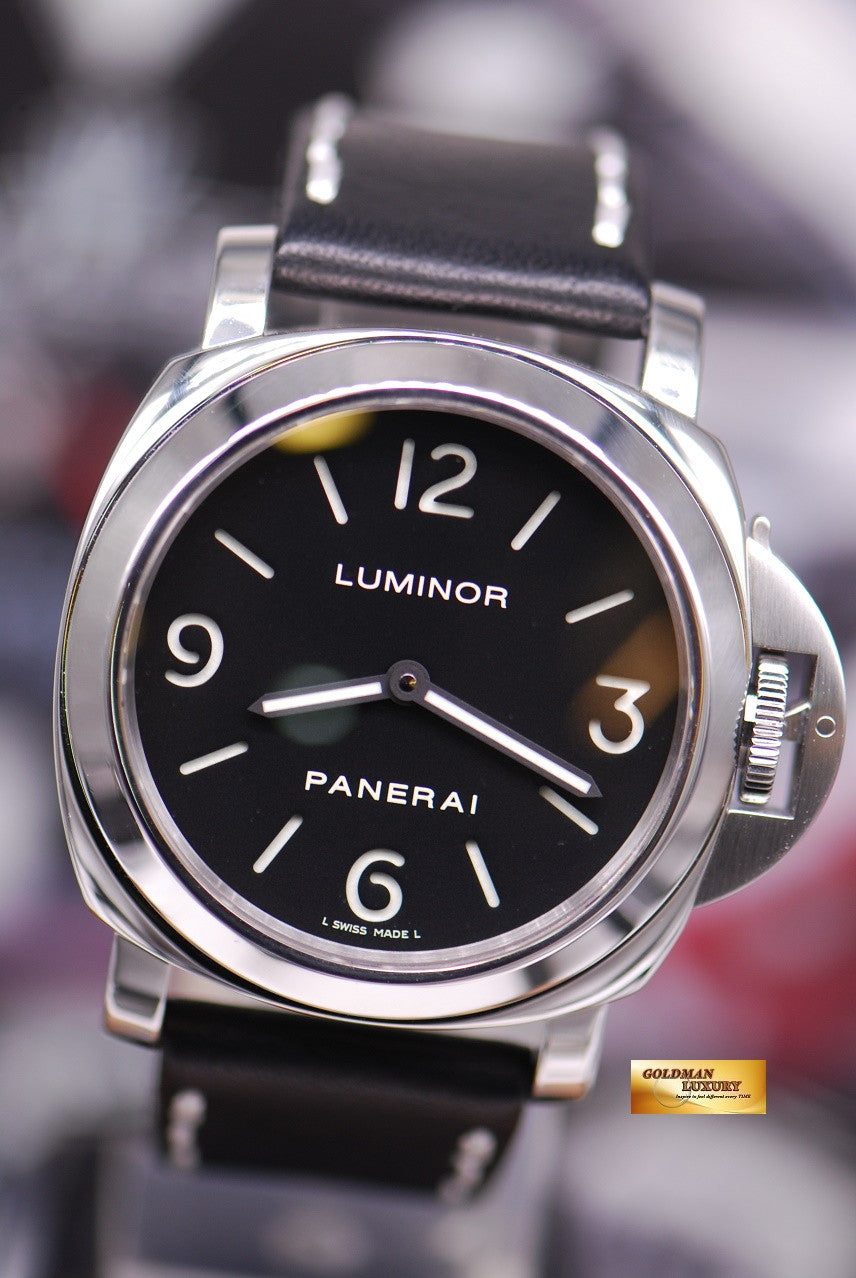[SOLD] PANERAI LUMINOR STAINLESS STEEL PAM 112 MANUAL (MINT)