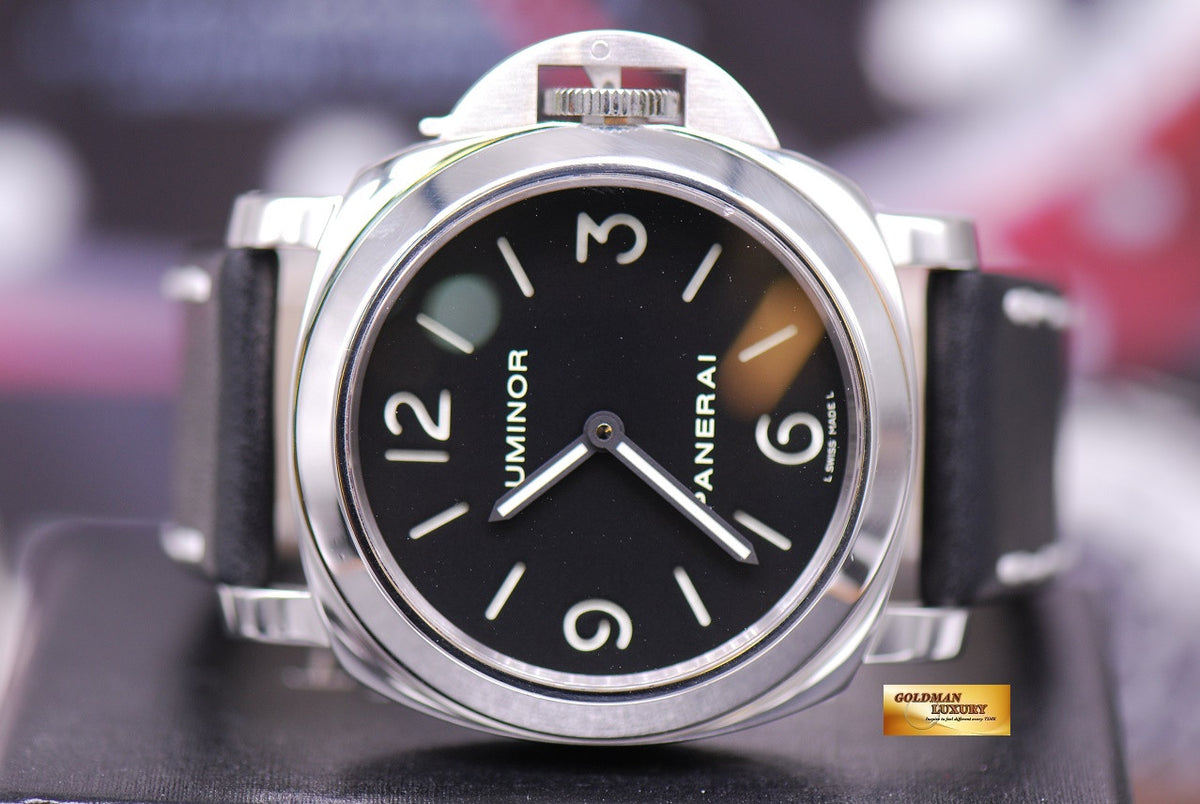 [SOLD] PANERAI LUMINOR STAINLESS STEEL PAM 112 MANUAL (MINT)