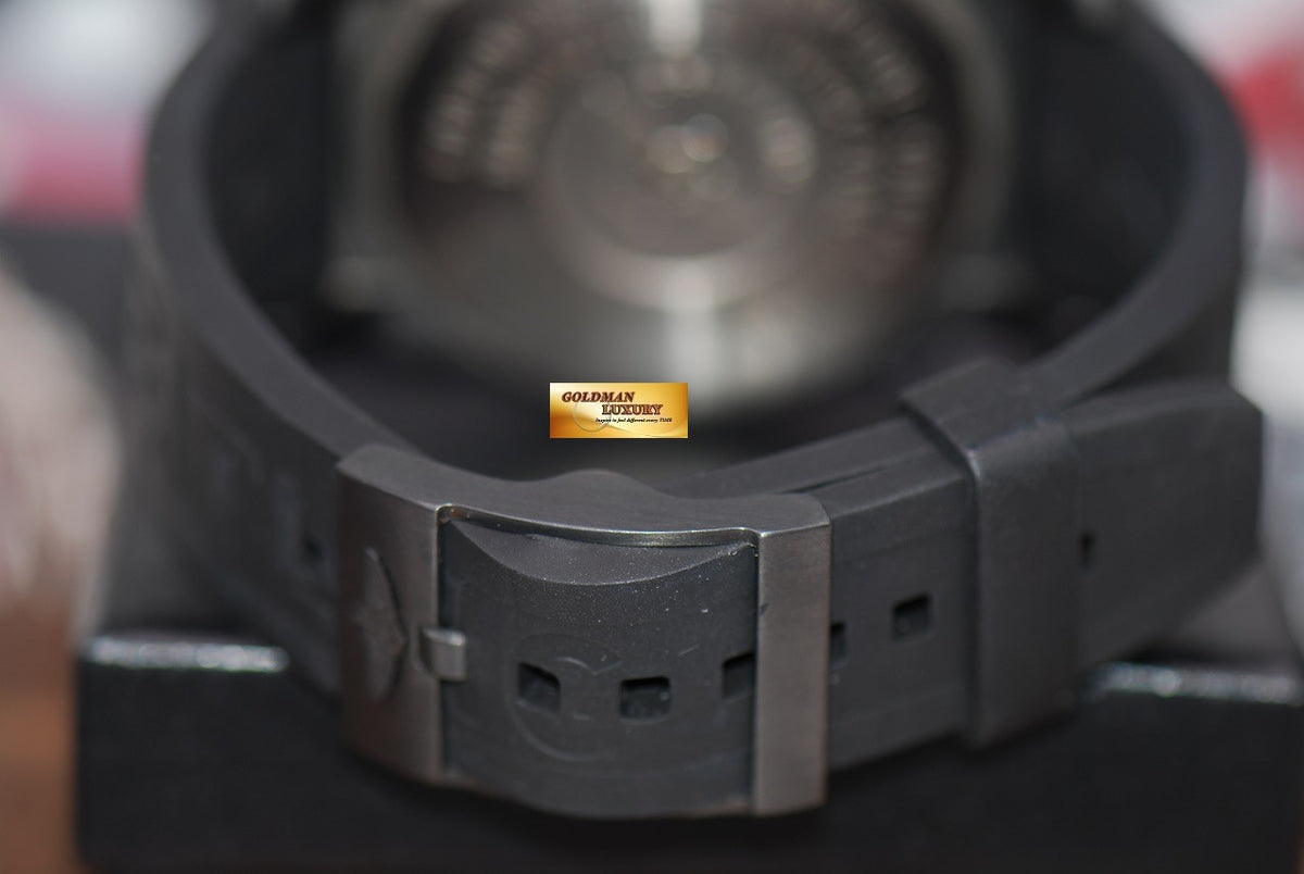 [SOLD] BREITLING SUPER AVENGER 48mm BLACK STEEL CHRONOGRAPH LIMITED EDITION 3000 (NEAR MINT)