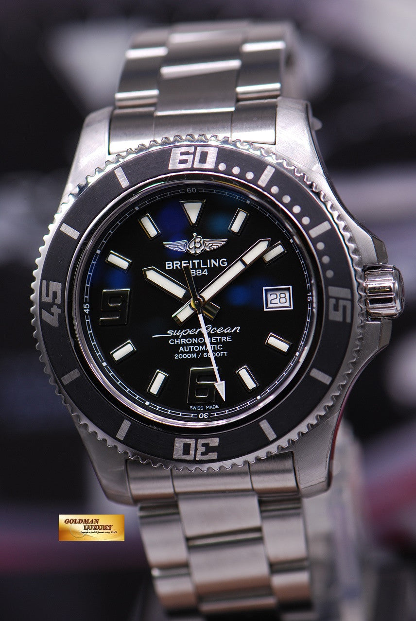 [SOLD] BREITLING SUPEROCEAN 44mm STEEL AUTOMATIC (LNIB)