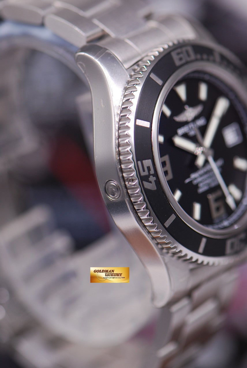 [SOLD] BREITLING SUPEROCEAN 44mm STEEL AUTOMATIC (LNIB)