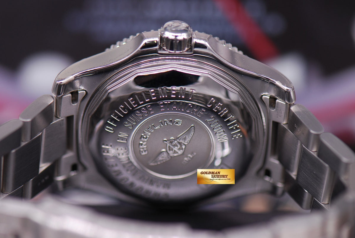 [SOLD] BREITLING SUPEROCEAN 44mm STEEL AUTOMATIC (LNIB)