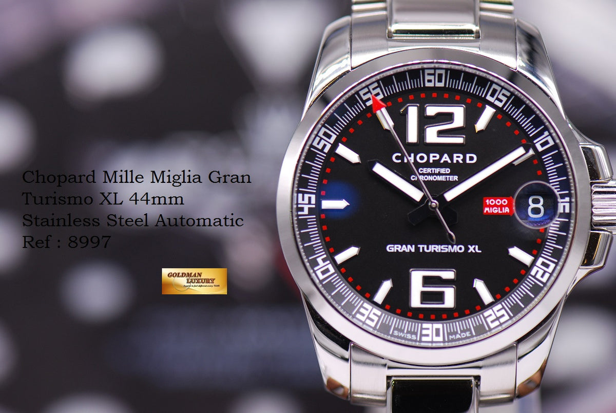 [SOLD] CHOPARD MILLE MIGLIA GT XL STAINLESS STEEL BRACELET 44mm AUTOMATIC (MINT)