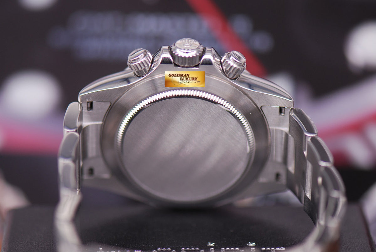 [SOLD] ROLEX OYSTER PERPETUAL DAYTONA STAINLESS STEEL CHRONOGRAPH WHITE Ref : 116520 (MINT)