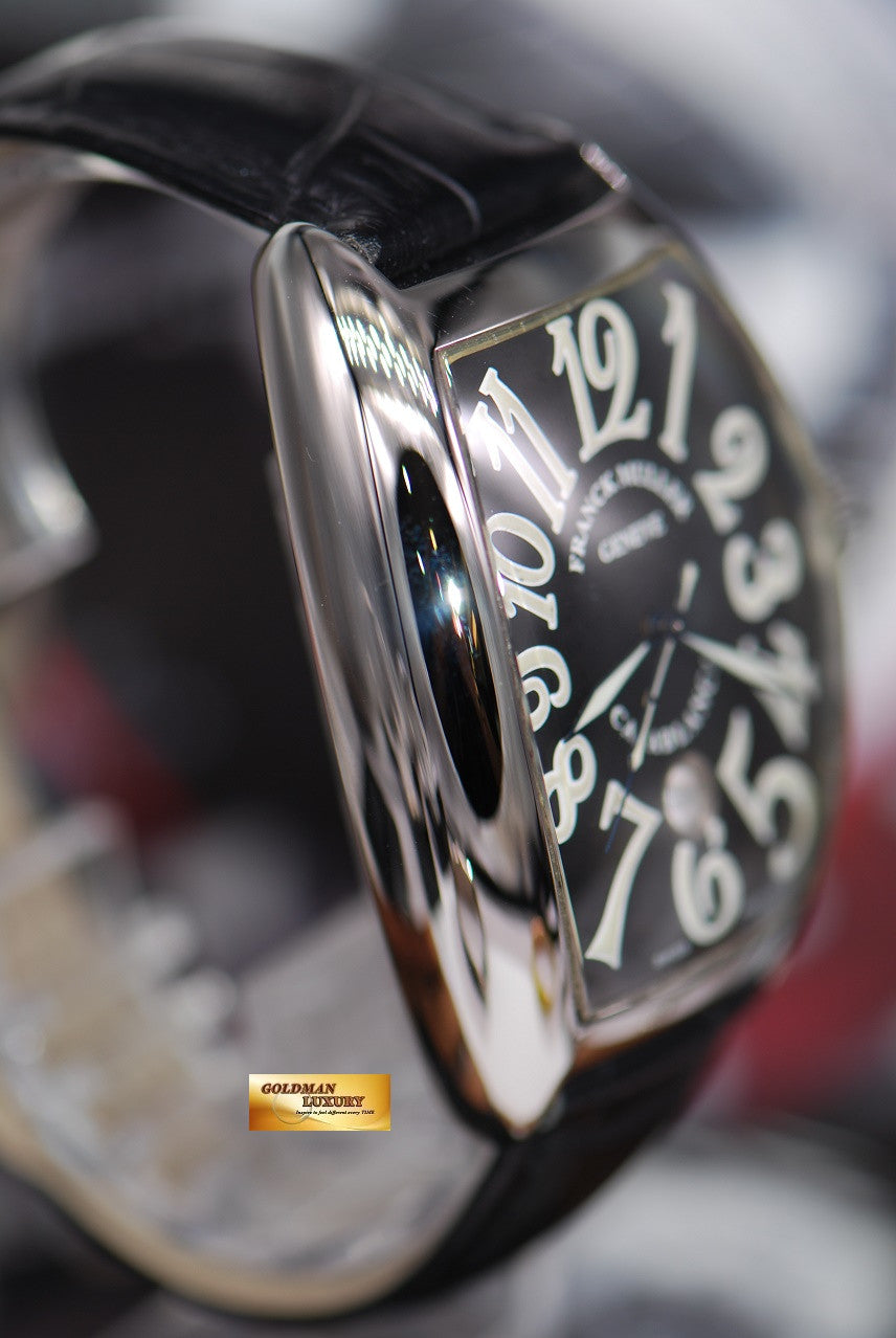 [SOLD] FRANCK MULLER CASABLANCA SS GENTS 8880 C DT AUTOMATIC BLACK (MINT)