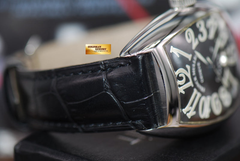 SOLD FRANCK MULLER CASABLANCA SS GENTS 8880 C DT AUTOMATIC BLACK