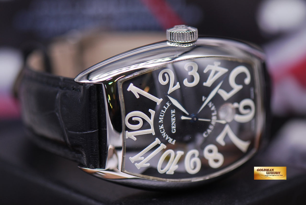 [SOLD] FRANCK MULLER CASABLANCA SS GENTS 8880 C DT AUTOMATIC BLACK (MINT)