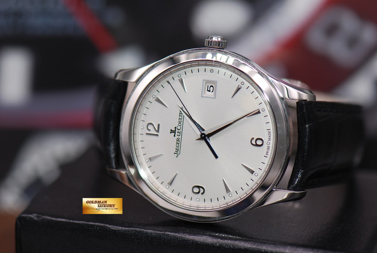 [SOLD] JAEGER-LeCOULTRE MASTER CONTROL 39mm GENTS AUTOMATIC SILVER (LNIB)