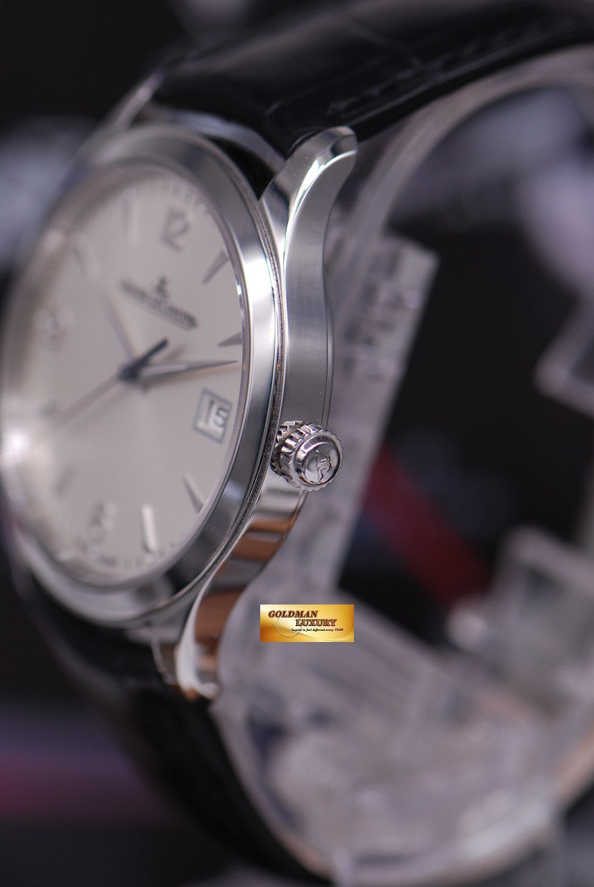 [SOLD] JAEGER-LeCOULTRE MASTER CONTROL 39mm GENTS AUTOMATIC SILVER (LNIB)