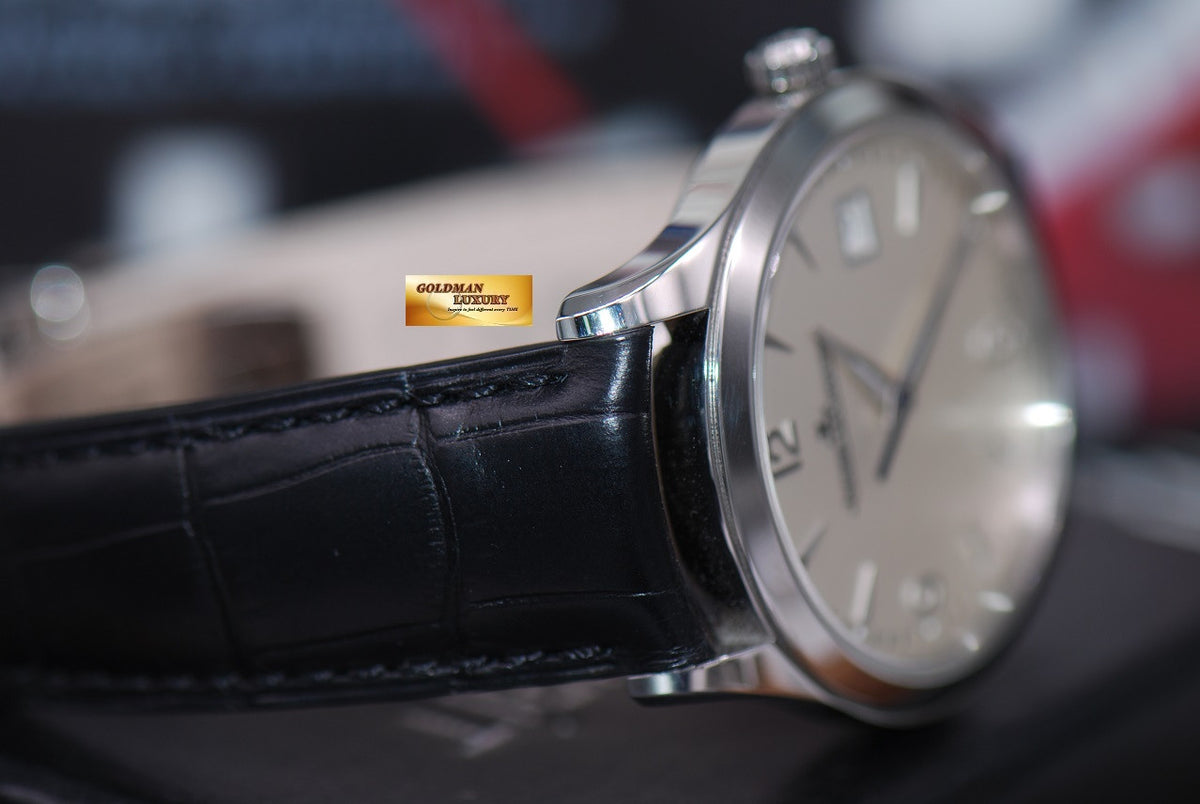 [SOLD] JAEGER-LeCOULTRE MASTER CONTROL 39mm GENTS AUTOMATIC SILVER (LNIB)