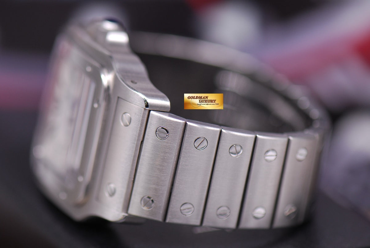 [SOLD] CARTIER SANTOS MIDSIZE GENTS SS AUTOMATIC 2823 (MINT)