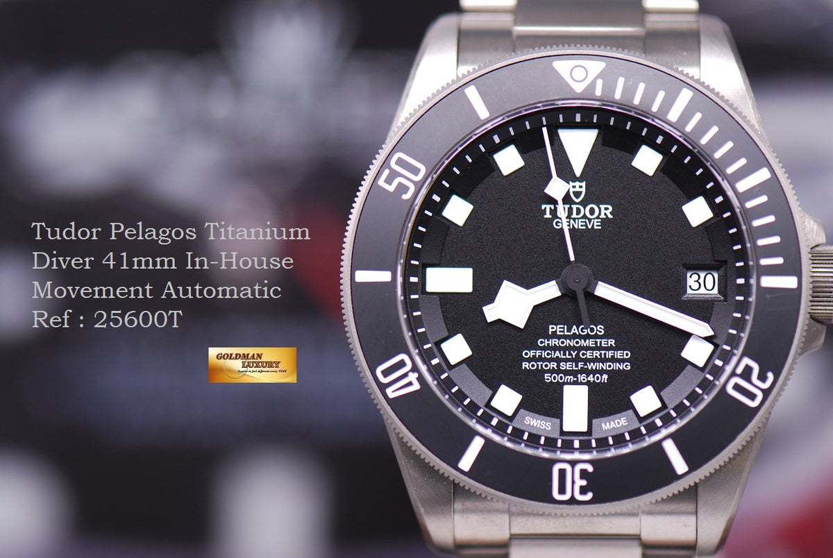 [SOLD] TUDOR PELAGOS TITANIUM 41mm IN-HOUSE MT5612 AUTOMATIC 25600T (MINT)