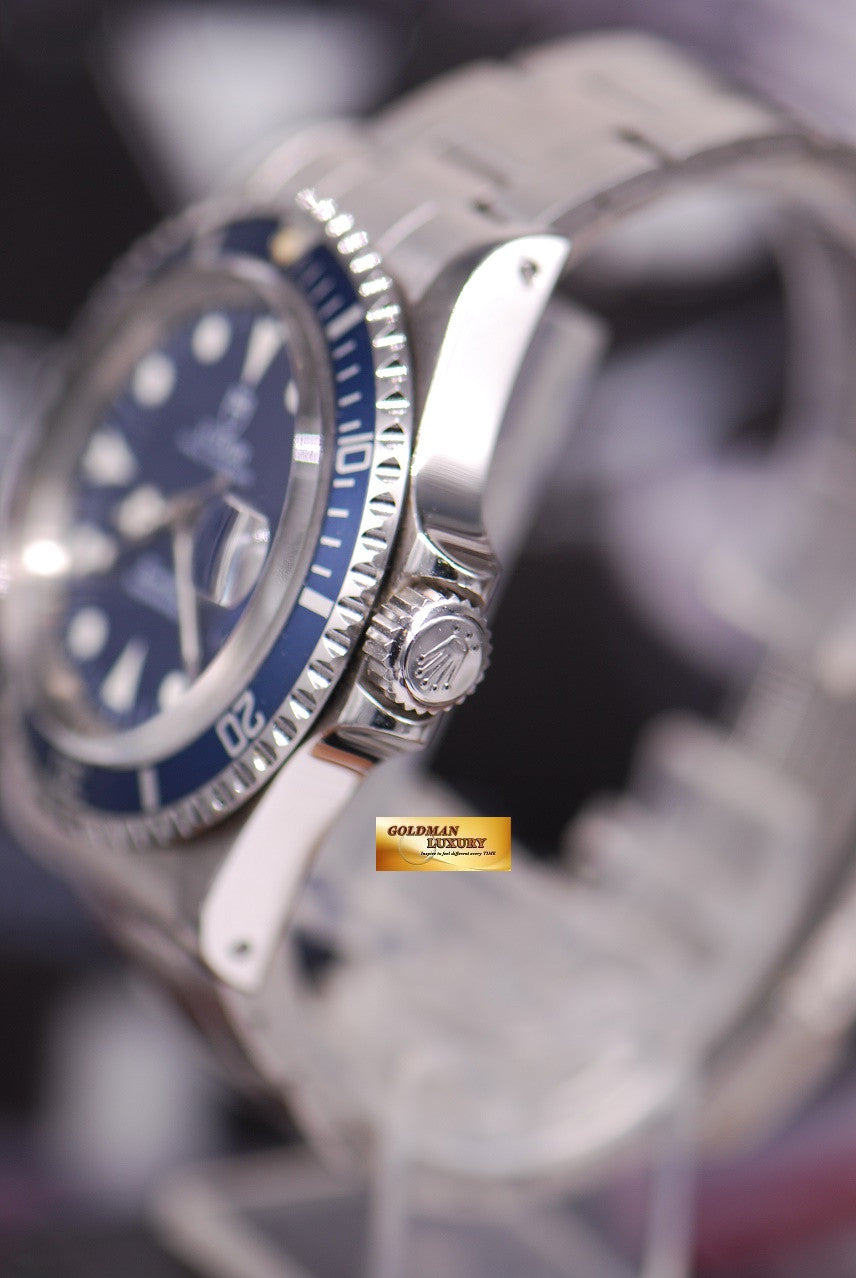 [SOLD] TUDOR OYSTER PRINCEDATE SUBMARINER BLUE DIAL / BLUE BEZEL 40mm Ref 79090 (MINT)