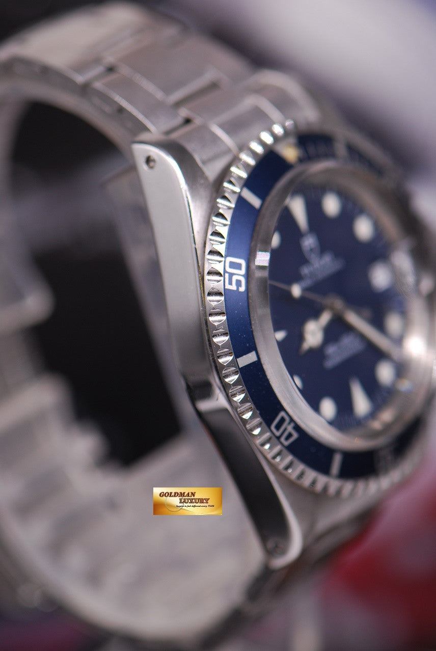 [SOLD] TUDOR OYSTER PRINCEDATE SUBMARINER BLUE DIAL / BLUE BEZEL 40mm Ref 79090 (MINT)