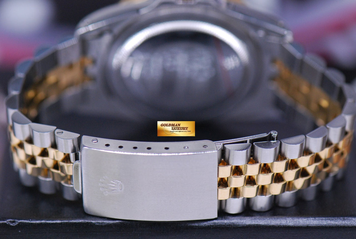 [SOLD] ROLEX OYSTER PERPETUAL GMT-MASTER I HALF-GOLD ROOT BEER 16753 (VINTAGE)