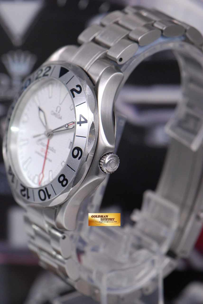 [SOLD] OMEGA SEAMASTER GMT DIVER 41mm AUTOMATIC WHITE 2538.2000 (NEAR MINT)