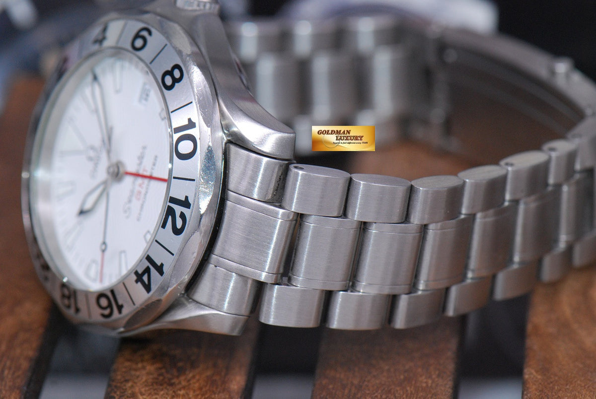 [SOLD] OMEGA SEAMASTER GMT DIVER 41mm AUTOMATIC WHITE 2538.2000 (NEAR MINT)