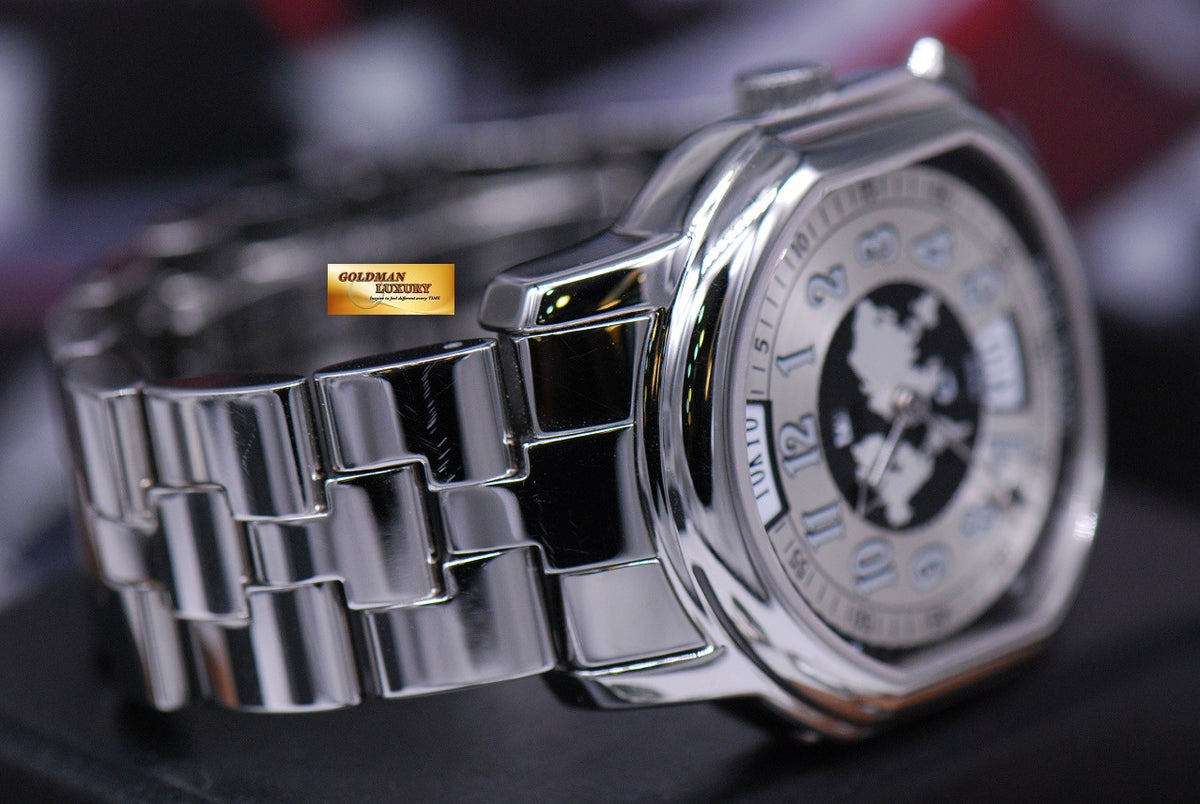 [SOLD] DANIEL ROTH METROPOLITIAN 24 VILLES WORLD TIME AUTOMATIC (MINT)