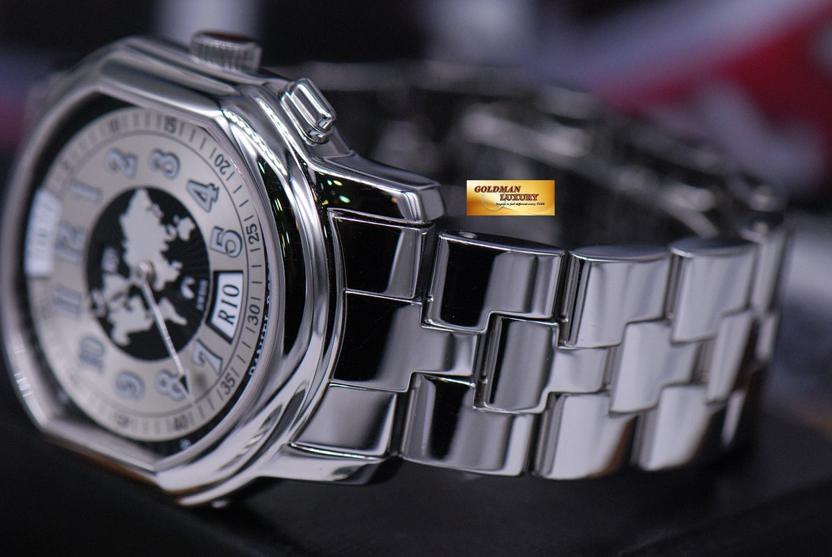 [SOLD] DANIEL ROTH METROPOLITIAN 24 VILLES WORLD TIME AUTOMATIC (MINT)