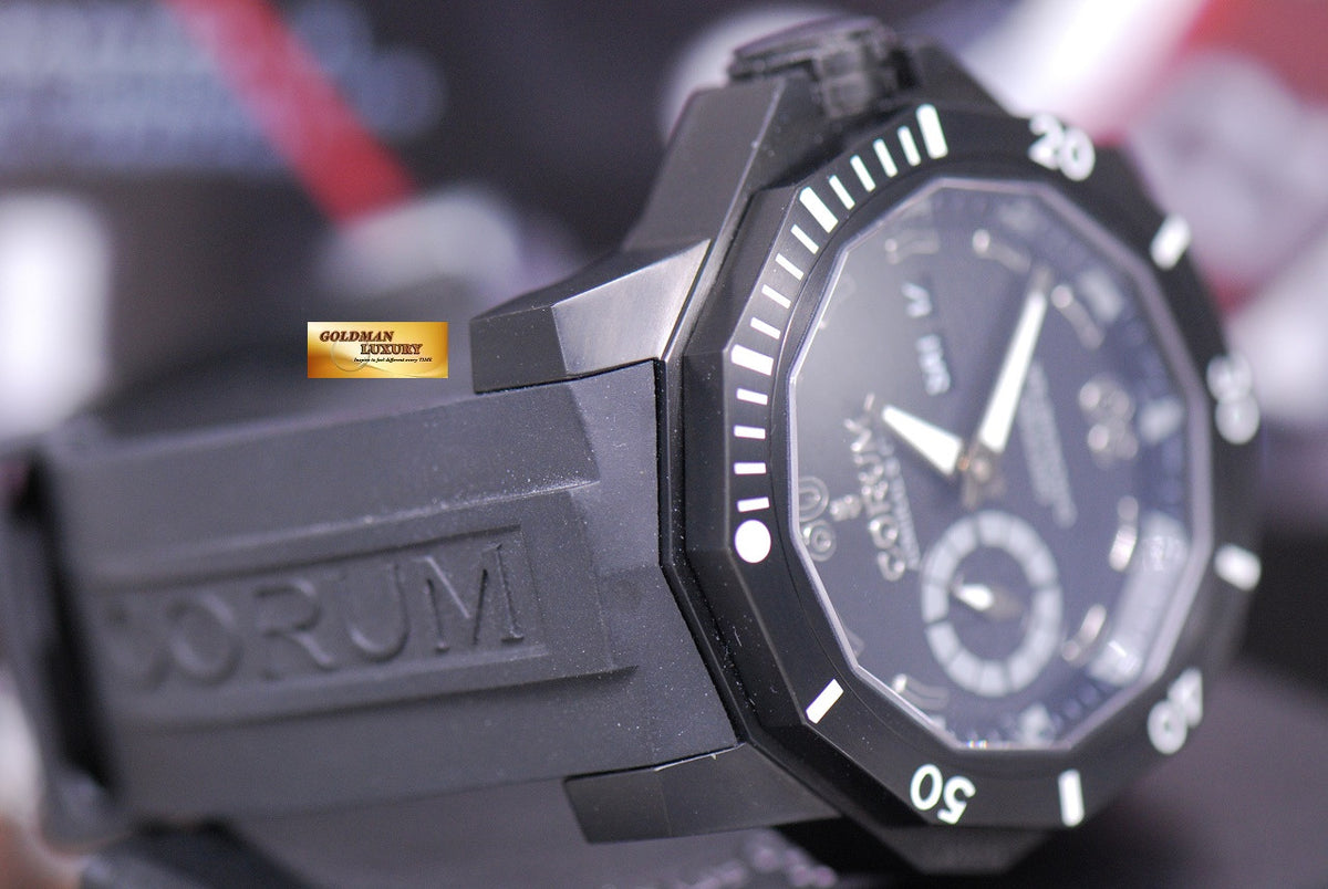 [SOLD] CORUM ADMIRAL’S CUP SEAFENDER 48 DEEP HULL PVD BLACK AUTOMATIC (LNIB)