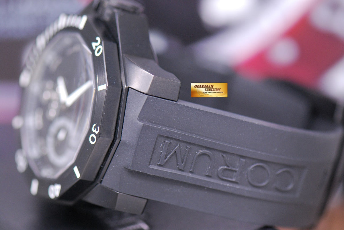 [SOLD] CORUM ADMIRAL’S CUP SEAFENDER 48 DEEP HULL PVD BLACK AUTOMATIC (LNIB)