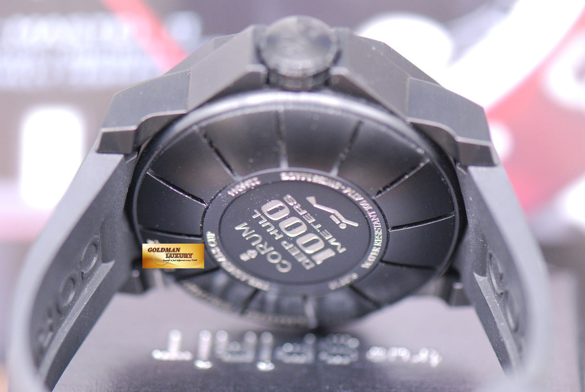 [SOLD] CORUM ADMIRAL’S CUP SEAFENDER 48 DEEP HULL PVD BLACK AUTOMATIC (LNIB)