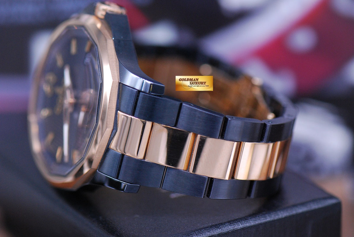 [SOLD] CORUM ADMIRAL’S CUP 42 LEGEND HALF-GOLD BLACK AUTOMATIC (LNIB)