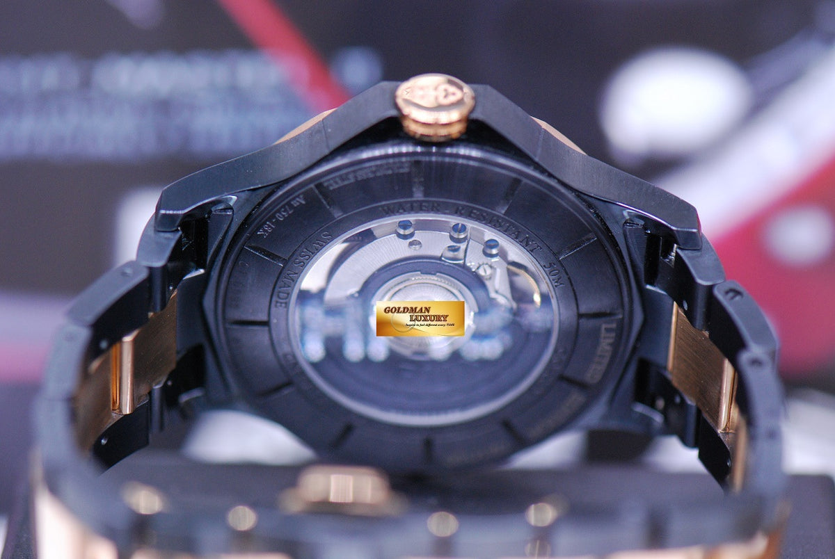 [SOLD] CORUM ADMIRAL’S CUP 42 LEGEND HALF-GOLD BLACK AUTOMATIC (LNIB)