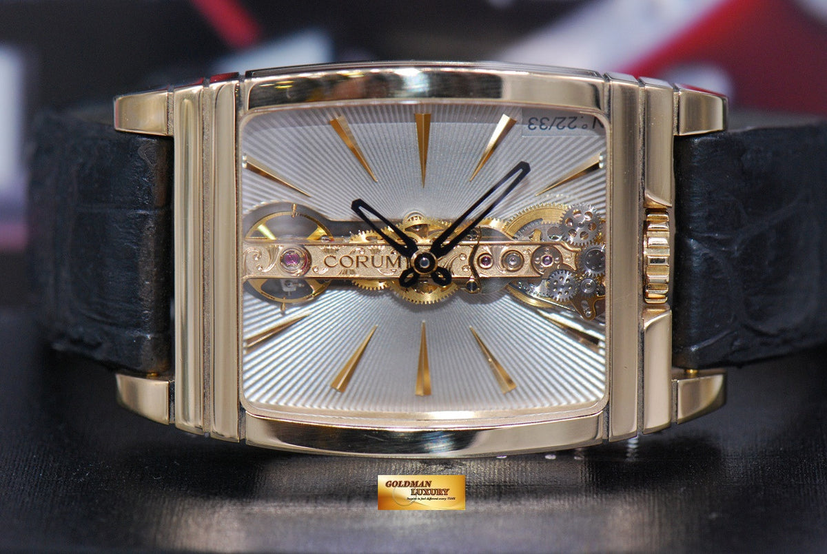 [SOLD] CORUM GOLDEN BRIDGE 18K YELLOW GOLD MANUAL LIMITED EDITION (NEAR MINT)
