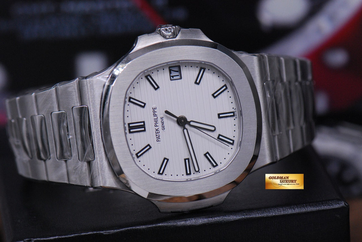 [SOLD] PATEK PHILIPPE NAUTILUS MEN’S STAINLESS STEEL WHITE 5711/1A (NEW-UNWORN)
