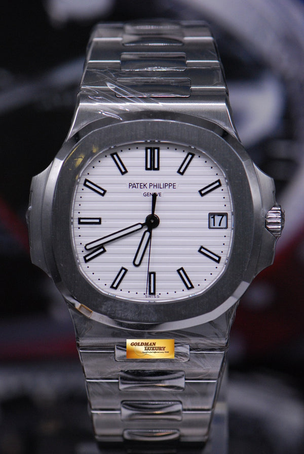 [SOLD] PATEK PHILIPPE NAUTILUS MEN’S STAINLESS STEEL WHITE 5711/1A (NEW-UNWORN)