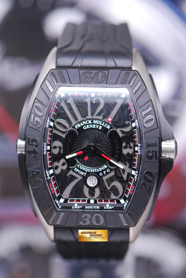 [SOLD] FRANCK MULLER CONQUISTADOR SPORT GPG TITANIUM Ref 9900 SC DT TT (MINT)