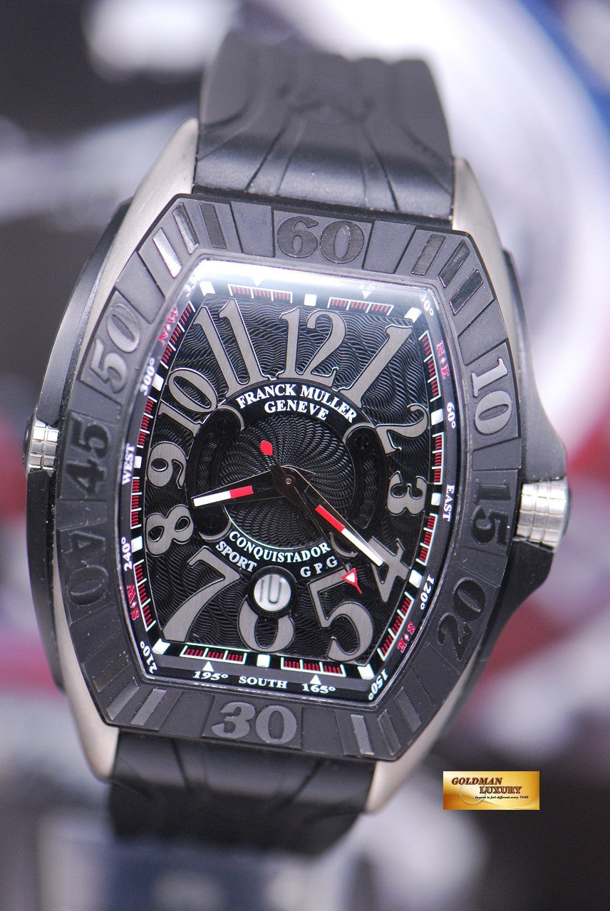 [SOLD] FRANCK MULLER CONQUISTADOR SPORT GPG TITANIUM Ref 9900 SC DT TT (MINT)
