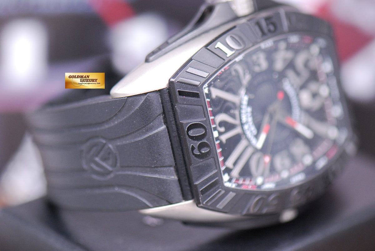 [SOLD] FRANCK MULLER CONQUISTADOR SPORT GPG TITANIUM Ref 9900 SC DT TT (MINT)