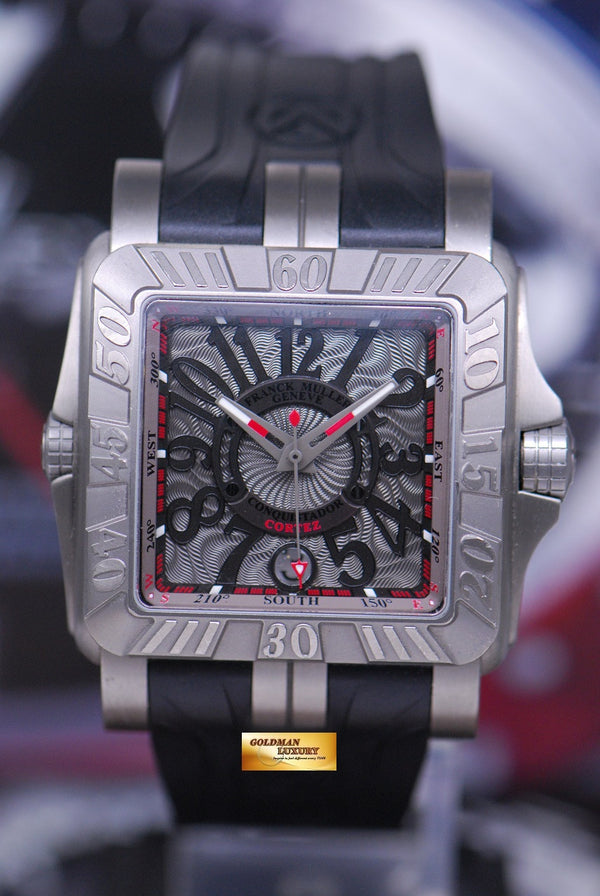 [SOLD] FRANCK MULLER CONQUISTADOR CORTEZ TITANIUM Ref 10800 SC DT TT (MINT)