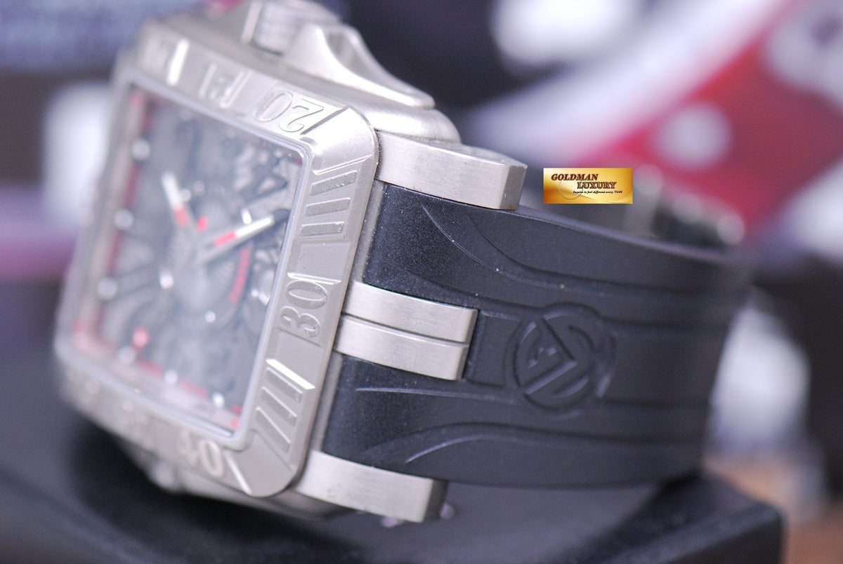 [SOLD] FRANCK MULLER CONQUISTADOR CORTEZ TITANIUM Ref 10800 SC DT TT (MINT)