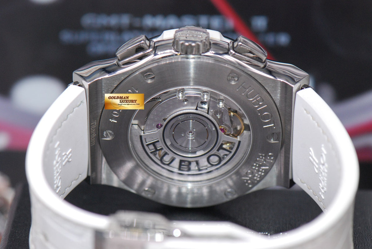 [SOLD] HUBLOT CLASSIC FUSION 42mm LADIES CHRONOGRAPH DIAMOND WHITE AUTOMATIC (NEAR MINT)