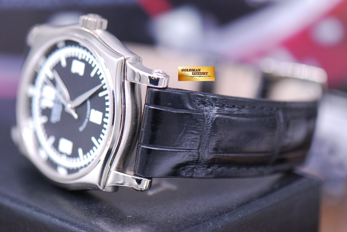 [SOLD] ROGER DUBUIS SYMPATHIE SLIM 18K WHITE GOLD  AUTOMATIC S37.57.0 (MINT)