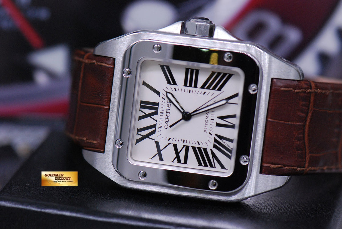 [SOLD] CARTIER SANTOS 100 XL SS MEN’S AUTOMATIC (MINT)