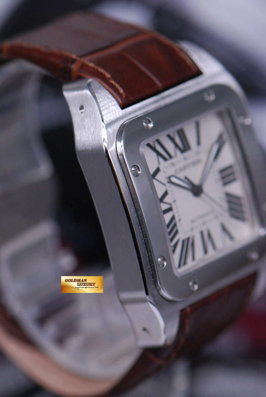 [SOLD] CARTIER SANTOS 100 XL SS MEN’S AUTOMATIC (MINT)