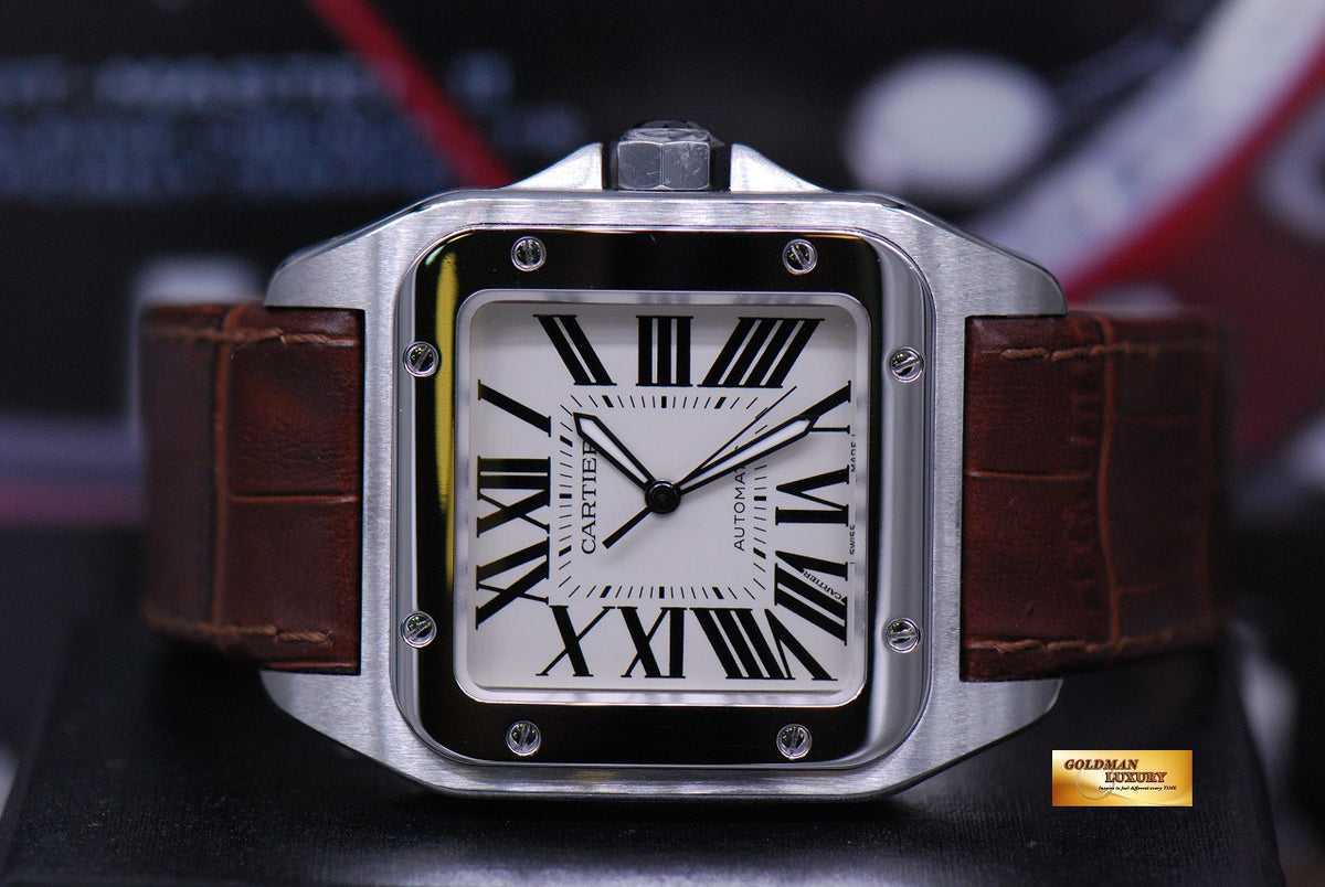 [SOLD] CARTIER SANTOS 100 XL SS MEN’S AUTOMATIC (MINT)