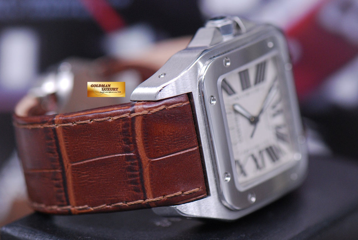 [SOLD] CARTIER SANTOS 100 XL SS MEN’S AUTOMATIC (MINT)