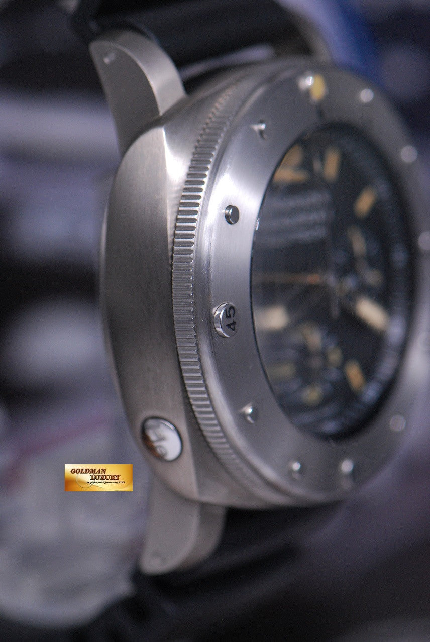 [SOLD] PANERAI LUMINOR SLYTECH CHRONOGRAPH TITANIUM “SYLVESTER STALLONE” SPECIAL EDITION PAM 202 AUTOMATIC (MINT)