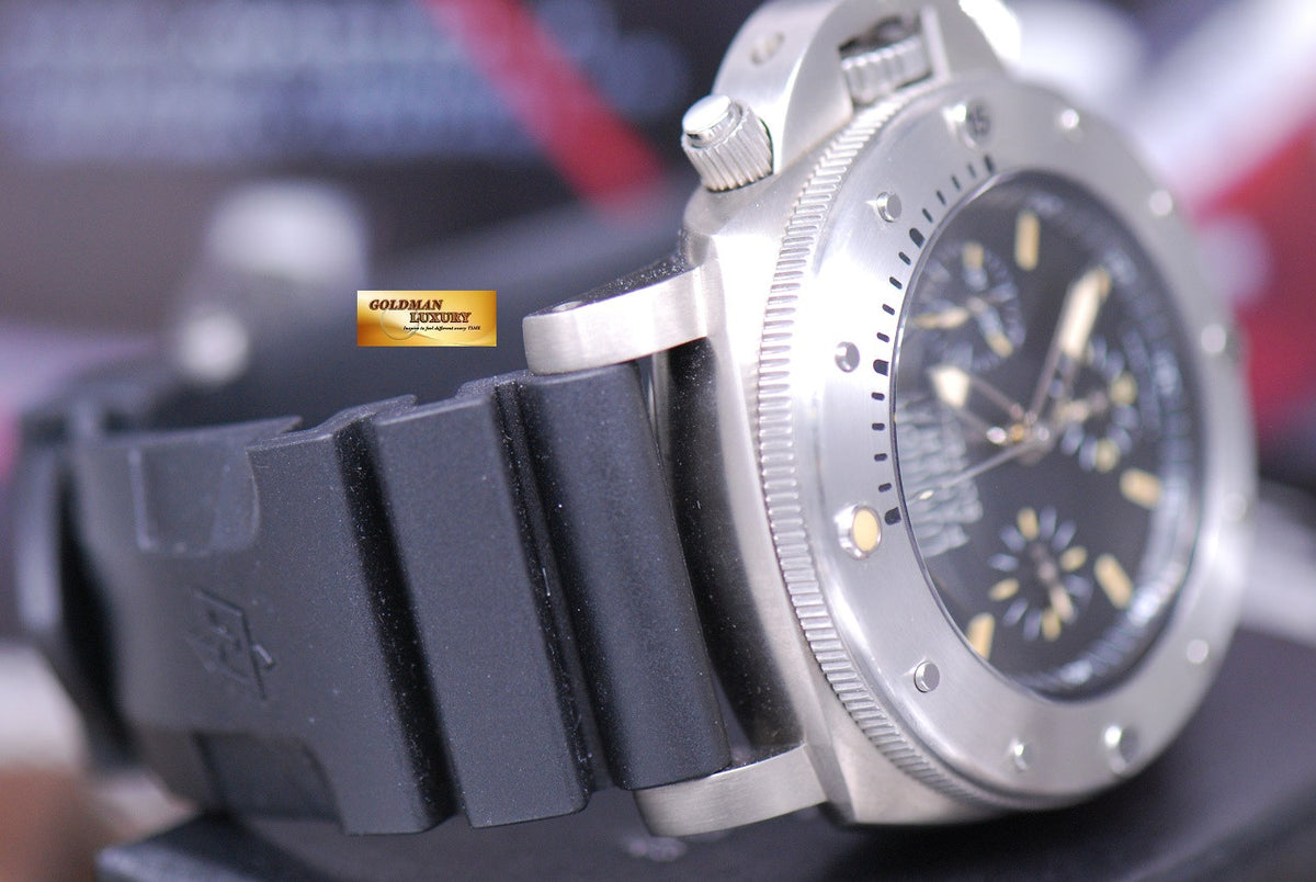 [SOLD] PANERAI LUMINOR SLYTECH CHRONOGRAPH TITANIUM “SYLVESTER STALLONE” SPECIAL EDITION PAM 202 AUTOMATIC (MINT)